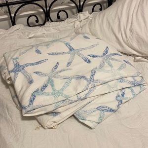 Pottery Barn king duvet cover